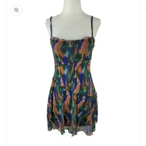 Urban Outfitters sleeveless tie dye mini dress